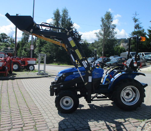 Leasing of Compact tractor Solis 26 in Germany