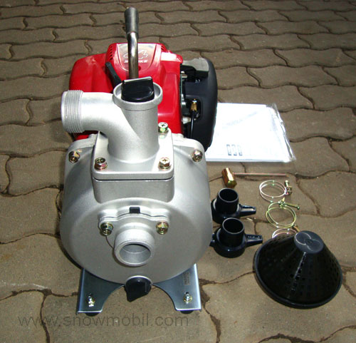 LUSQI GX35 1 Zoll Benzin Wasserpumpe 4 Stroke Einzel Zylinder